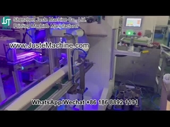 Vollautomatische Bildschirmdruckmaschine für runden Artikel Flaschenbecher