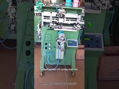 Logo für Plastikbecher mit Kurvbildschirmdrucker