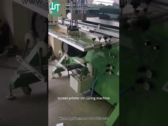 Kurvbildschirmdrucker Logo für Keramik drucken