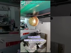 Kurvbildschirmdrucker Druck Logo für Metallschüssel