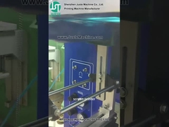 Kurvbildschirmdrucker, der Ellipseform für Plastikflaschen druckt (4)