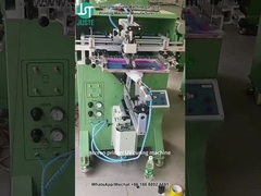 Kurvbildschirmdrucker, der Ellipseform für Plastikflaschen druckt (11)