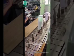 Kurvbildschirmdrucker, der Ellipseform für Plastikflaschen druckt