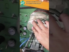 Kurvbildschirmdrucker, der Ellipseform für Plastikbecher druckt