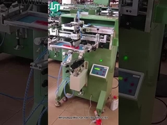 Kurvbildschirmdrucker Druckzylinderform für Glasschüssel