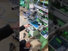 Kurvbildschirmdrucker Druckzylinderform für Kunststoffspielzeug