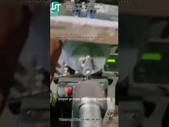 Logo für Kunststoffflaschen mit Kurvbildschirmdrucker (2)